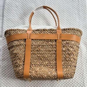 Mark & Graham Tan Leather Accent Tote